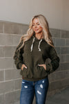 Ampersand University Hoodie - Love Story - Olive