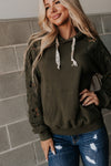 Ampersand University Hoodie - Love Story - Olive