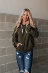 Ampersand University Hoodie - Love Story - Olive