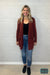 Whitney Cardigan With Pockets - Rust Tops & Sweaters