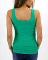 Grace and Lace Perfect Fit Seamless Ribbed Tank - Mint Leaf