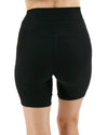 Grace and Lace Daily Pocket Biker Shorts - 7&quot; - Black