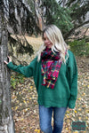 Aspen Knit Sweater - Deep Green Tops &amp; Sweaters