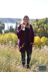 Audrey Dolman Knit Cardigan With Pockets - Hunter Green