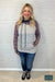 Gwen Plaid And Stripe Hoodie Tops & Sweaters