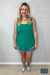 Hailey Round Neck Tank - Kelly Green Tops & Sweaters