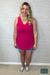 Hailey V-Neck Tank - Summer Pink Tops & Sweaters