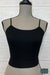 Holly Ribbed Spaghetti Strap Brami - Black Accessories