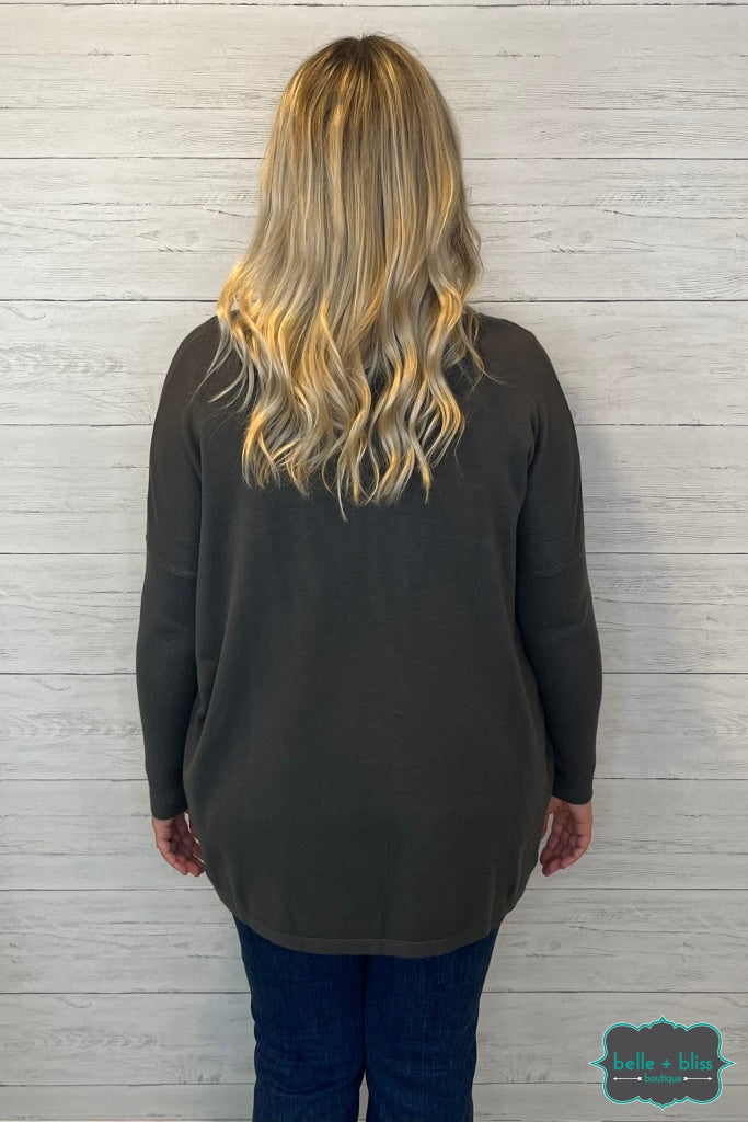 Katelyn Gen 2 Sweater - Charcoal Tops & Sweaters
