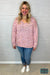 Lillian Confetti Dot Sweater - Pink