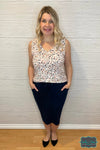 Miley Skirt With Pockets - Navy Dresses &amp; Skirts