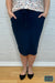Miley Skirt With Pockets - Navy Dresses & Skirts