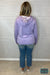 ***Pre-Order*** Lia Half Zip Hoodie - Lavender (Shipping Mid May) Tops & Sweaters