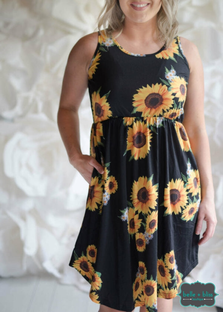 ***pre-Order*** Shirley Tank Dress With Pockets - Sunflower Dresses & Skirts